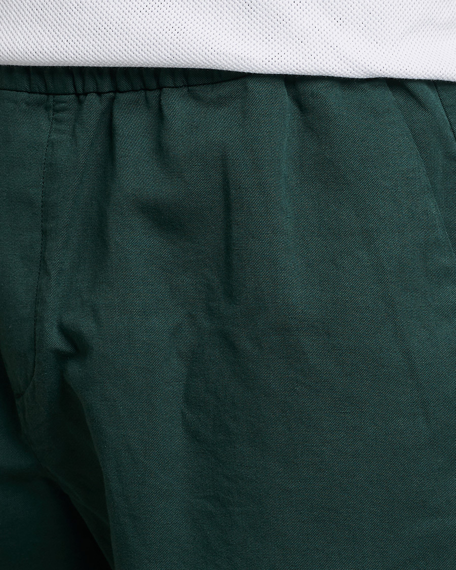 Herre | Shorts | Sunspel | Cotton/Linen Drawstring Shorts Seaweed