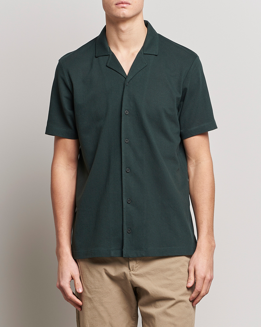 Herre | Polotrøjer | Sunspel | Riviera Resort Shirt Seaweed