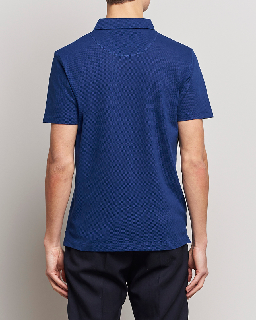 Herre | Polotrøjer | Sunspel | Riviera Polo Shirt Space Blue