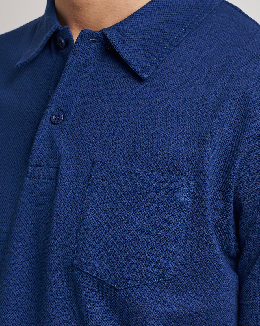 Herre | Polotrøjer | Sunspel | Riviera Polo Shirt Space Blue