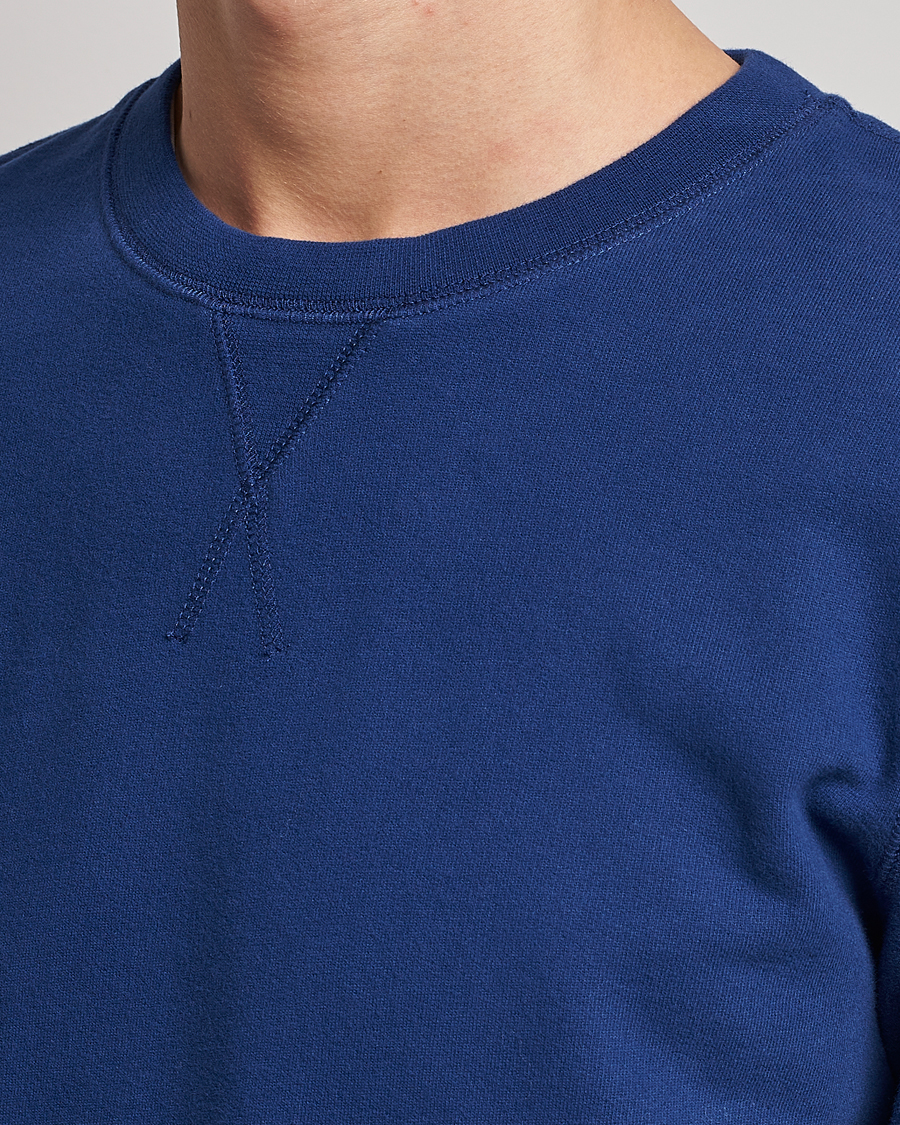 Herre | Trøjer | Sunspel | Loopback Sweatshirt Space Blue