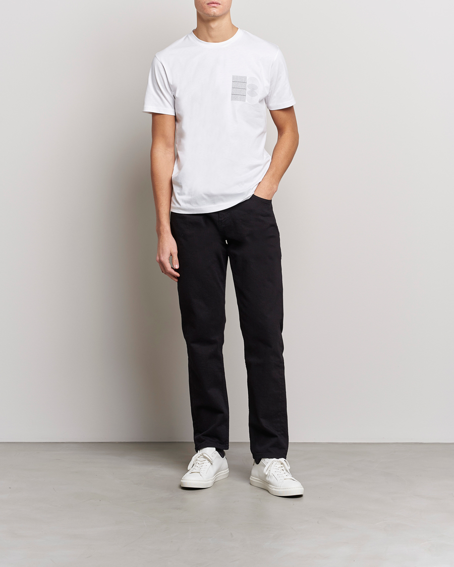 Herre | T-Shirts | Sunspel | Craig Ward Colab Riviera T-Shirt White