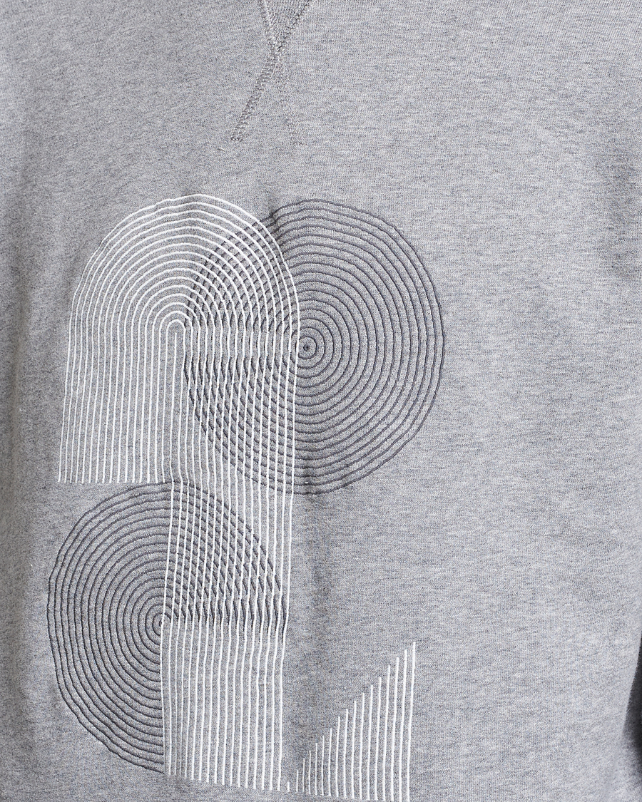 Herre | Trøjer | Sunspel | Craig Ward Colab Loopback Sweatshirt Grey Melange