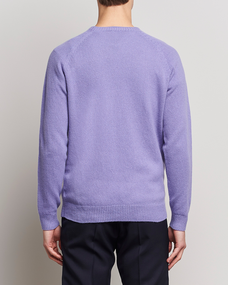Herre | Trøjer | Sunspel | Lambswool Crewneck Heather