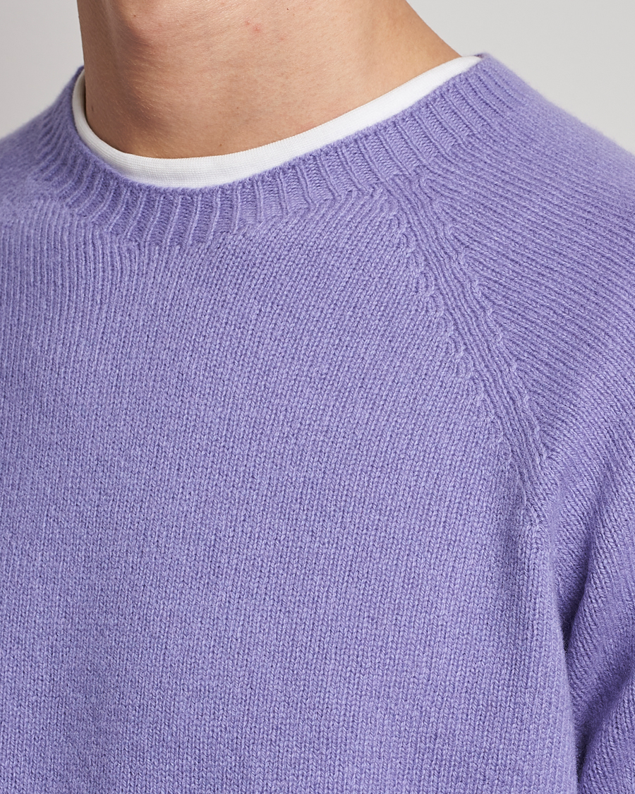 Herre | Trøjer | Sunspel | Lambswool Crewneck Heather