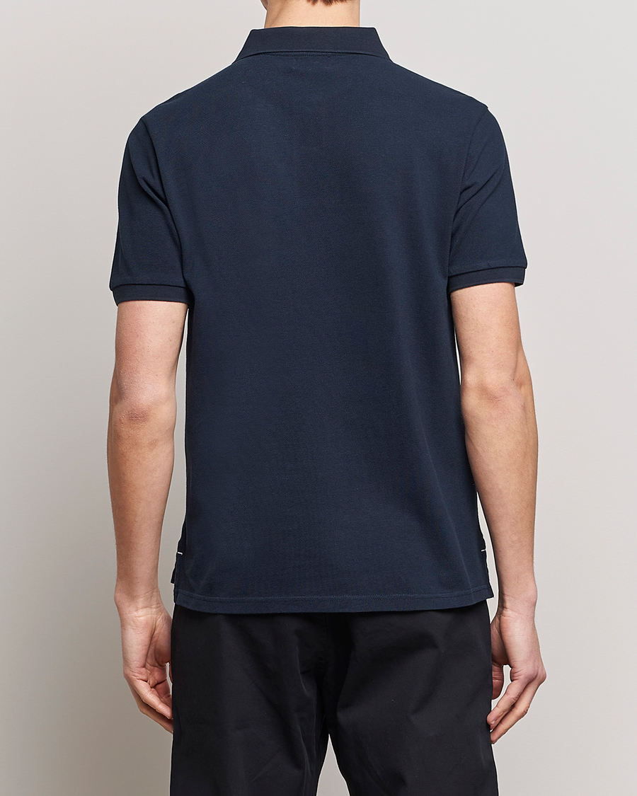 Herre | Polotrøjer | Woolrich | Classic American Polo Melton Blue