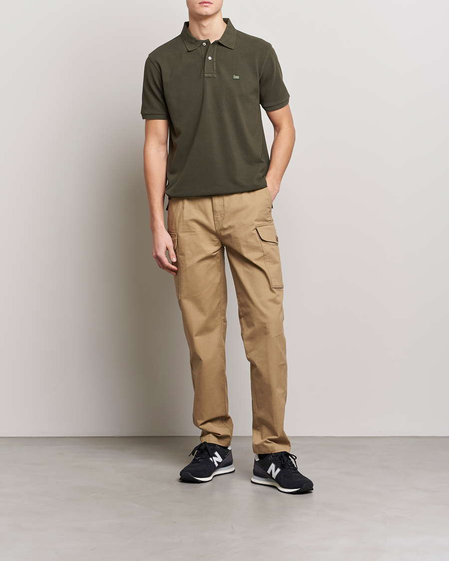 Herre | Polotrøjer | Woolrich | Classic American Polo Dark Green
