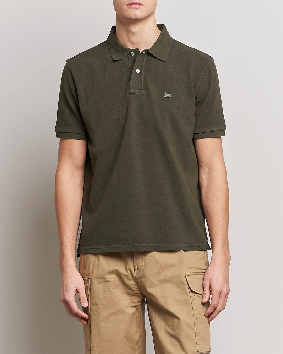 Herre | Polotrøjer | Woolrich | Classic American Polo Dark Green