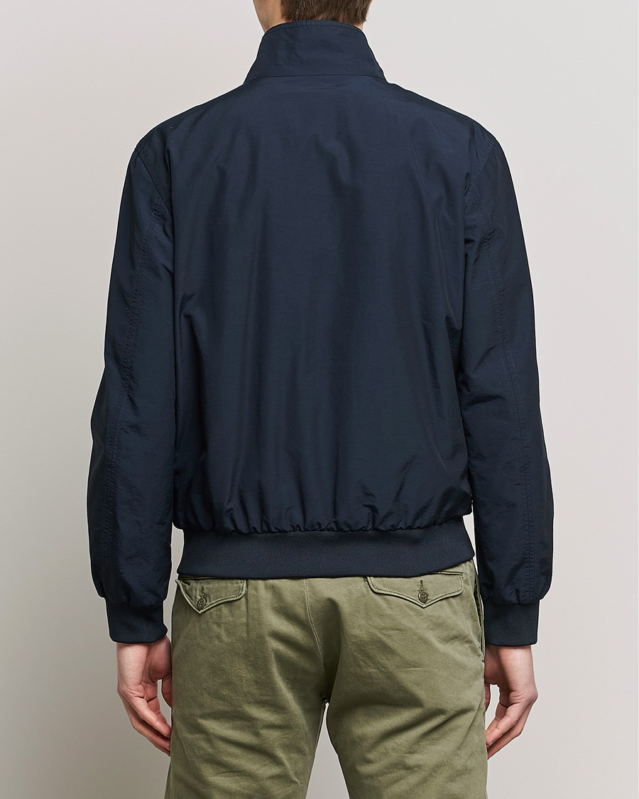 Herre | Jakker | Woolrich | Cruiser Eco Cotton Bomber Jacket Melton Blue