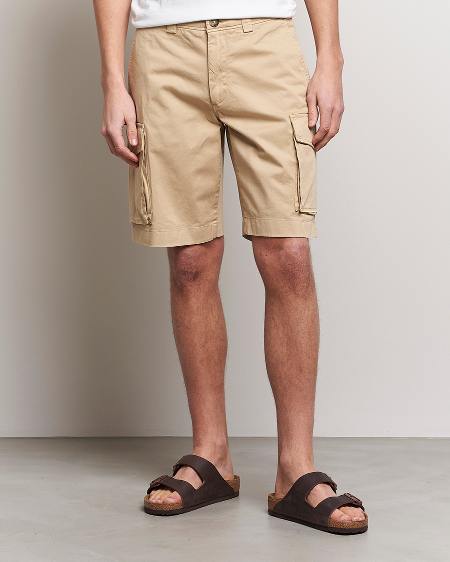 Herre | Shorts | Woolrich | Classic Cargo Shorts Beach Sand