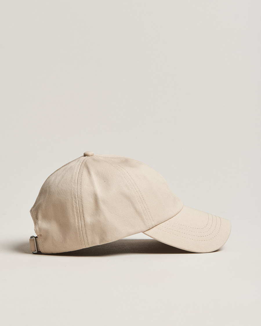 Herre | Woolrich Logo Baseball Cap Beach Sand | Woolrich | Logo Baseball Cap Beach Sand