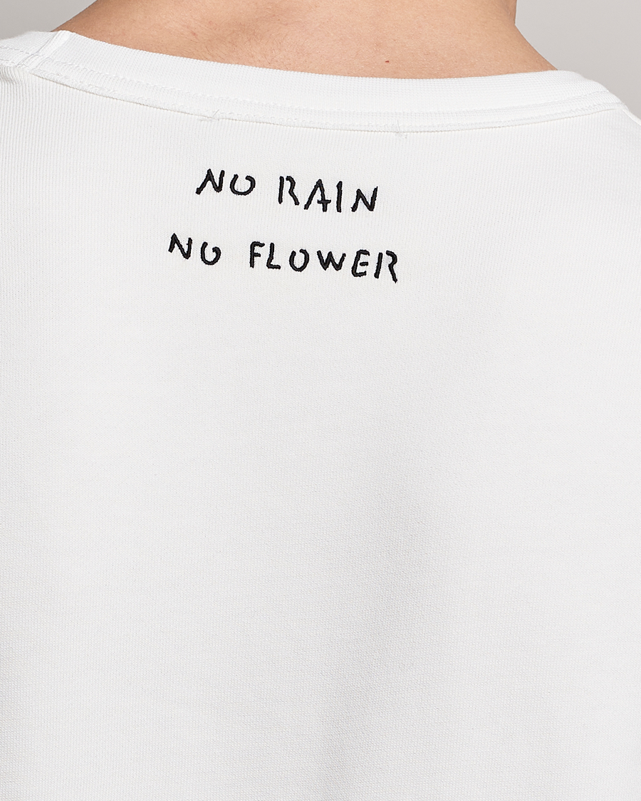 Herre | Trøjer | Lardini | Cotton Embroidery Logo Sweatshirt White