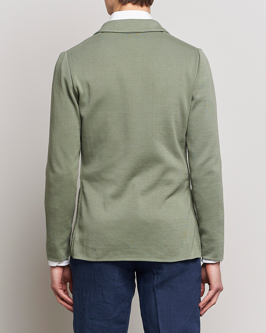 Herre | Blazere & jakker | Lardini | Knitted Cotton Blazer Soft Green