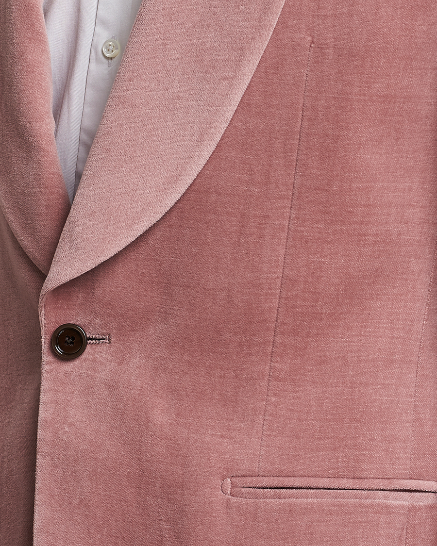Herre | Blazere & jakker | Lardini | Summer Velvet Dinner Jacket Soft Pink