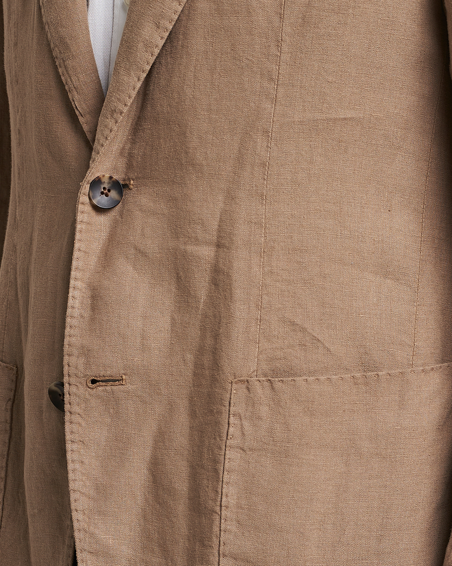 Herre | Blazere & jakker | Lardini | Patch Pocket Linen Blazer Beige