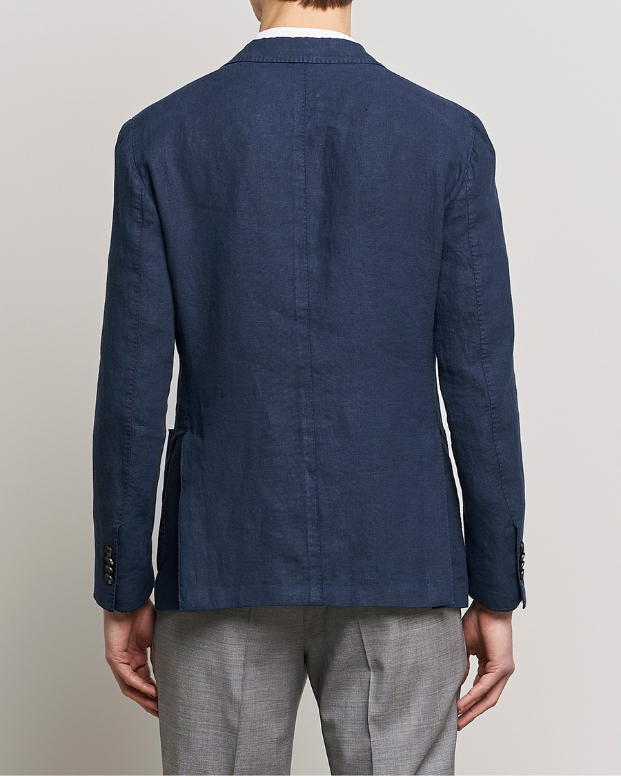 Herre | Blazere & jakker | Lardini | Patch Pocket Linen Blazer Navy