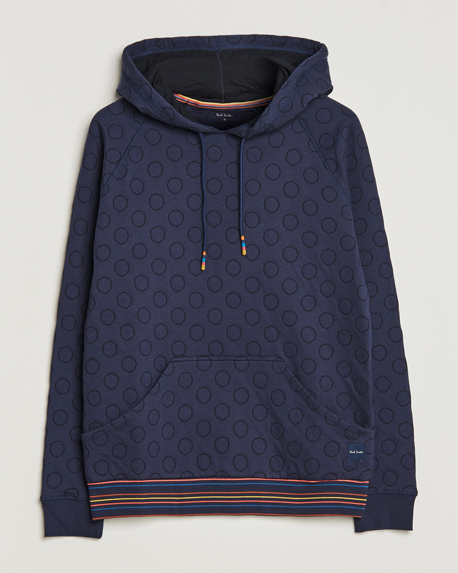Herre | Trøjer | Paul Smith | Jacquard Hoodie Navy