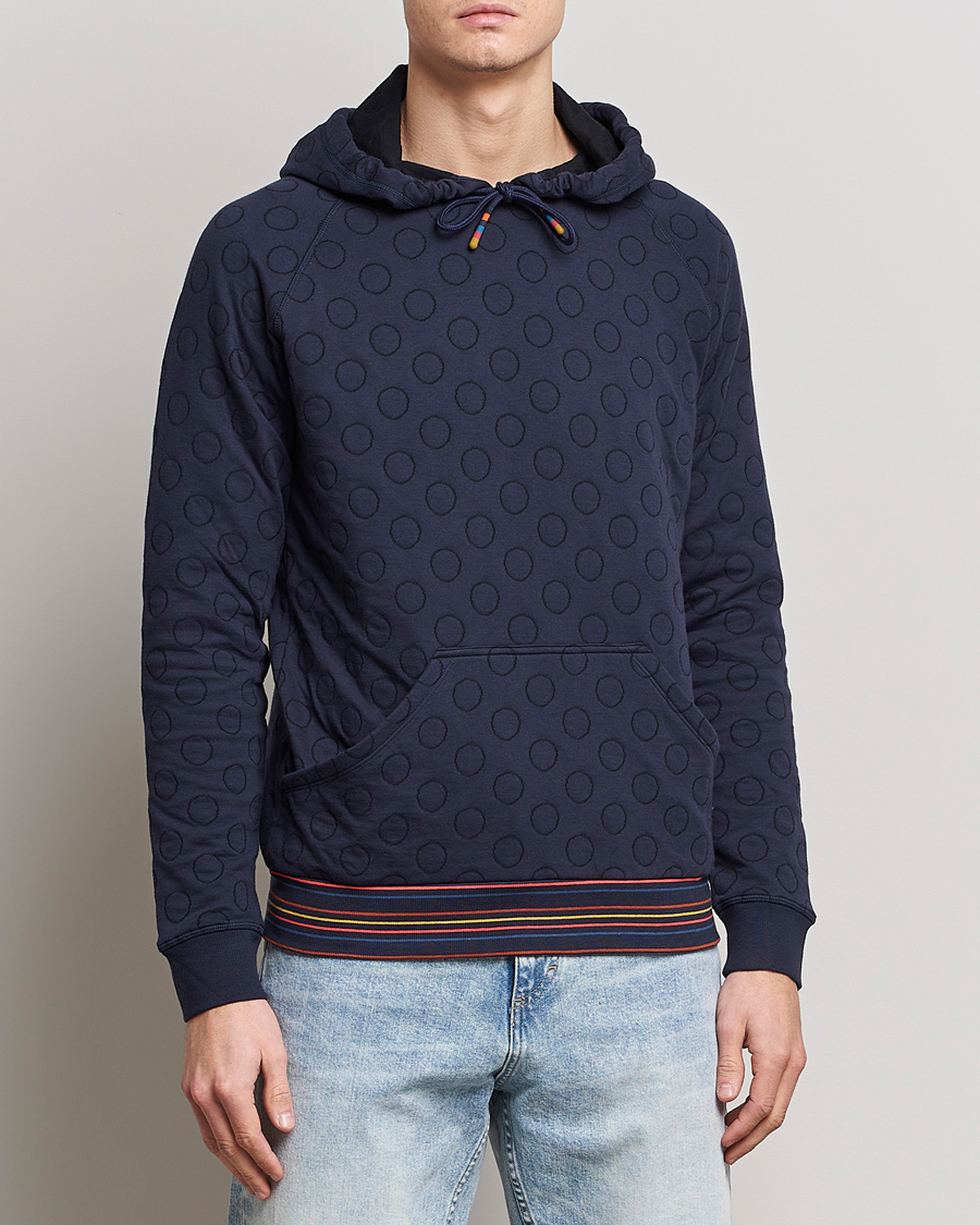 Herre | Trøjer | Paul Smith | Jacquard Hoodie Navy