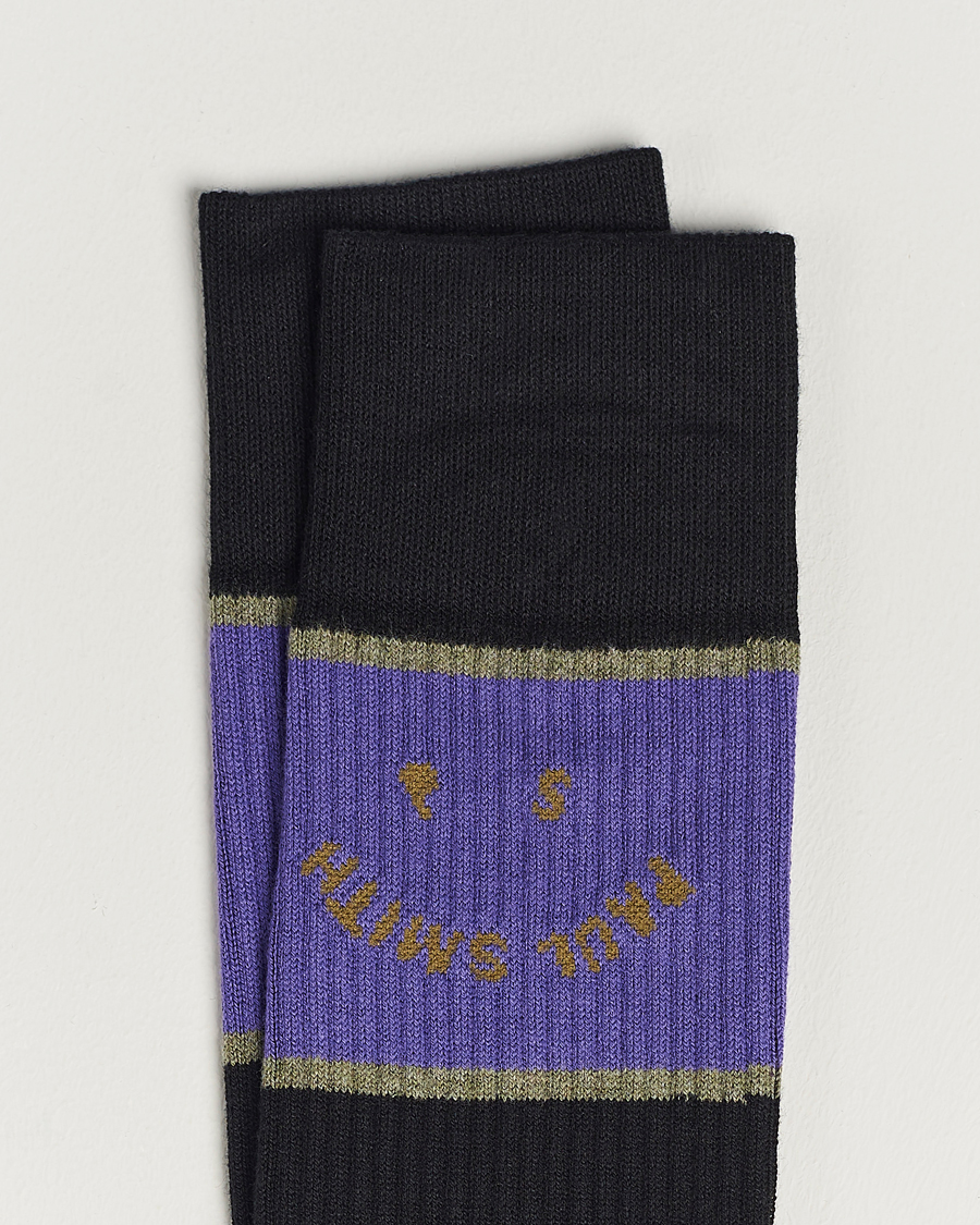 Herre | Undertøj | Paul Smith | PS Face Sock Black