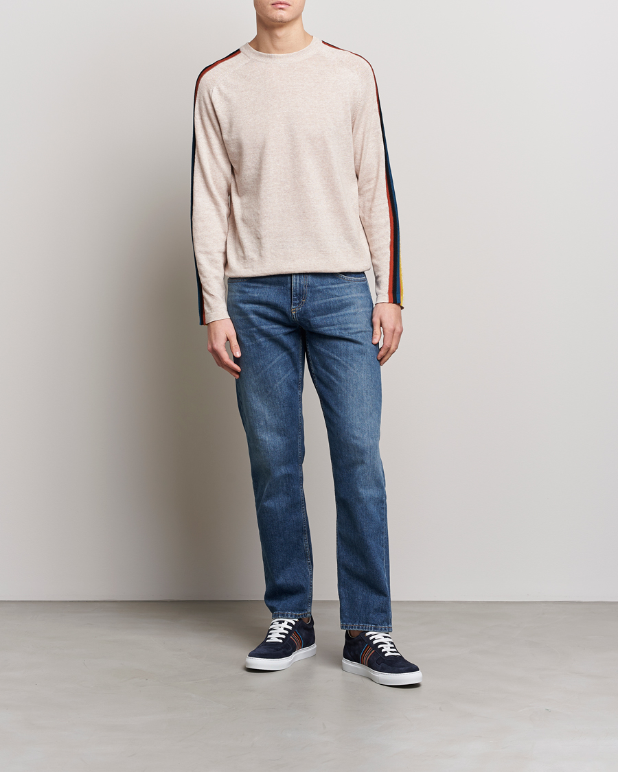 Herre | Trøjer | Paul Smith | Knitted Crew Neck White