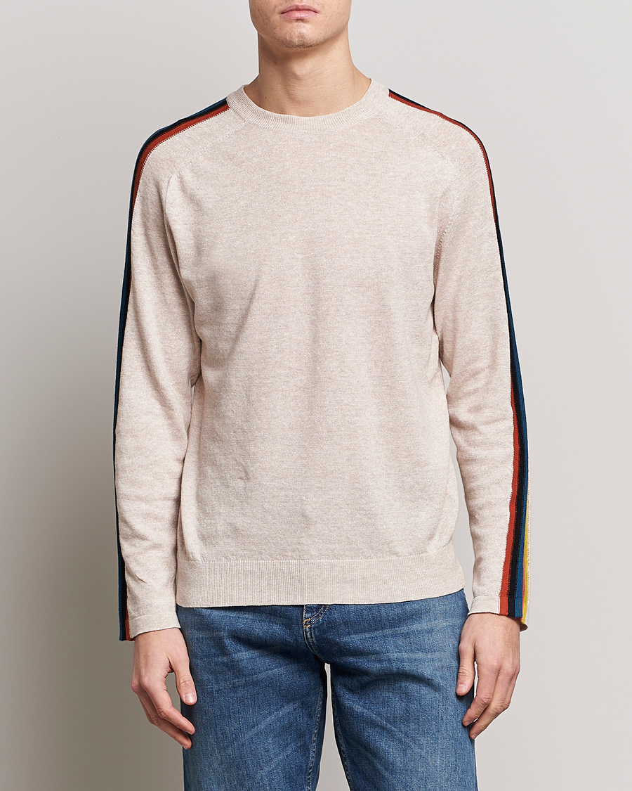 Herre | Trøjer | Paul Smith | Knitted Crew Neck White