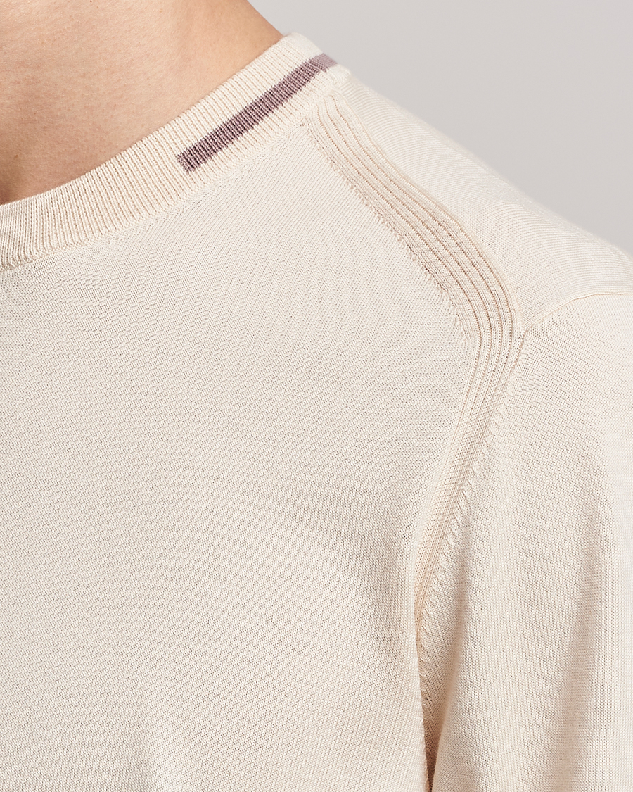 Herre | Trøjer | Paul Smith | Organic Cotton Knitted Sweater Off White