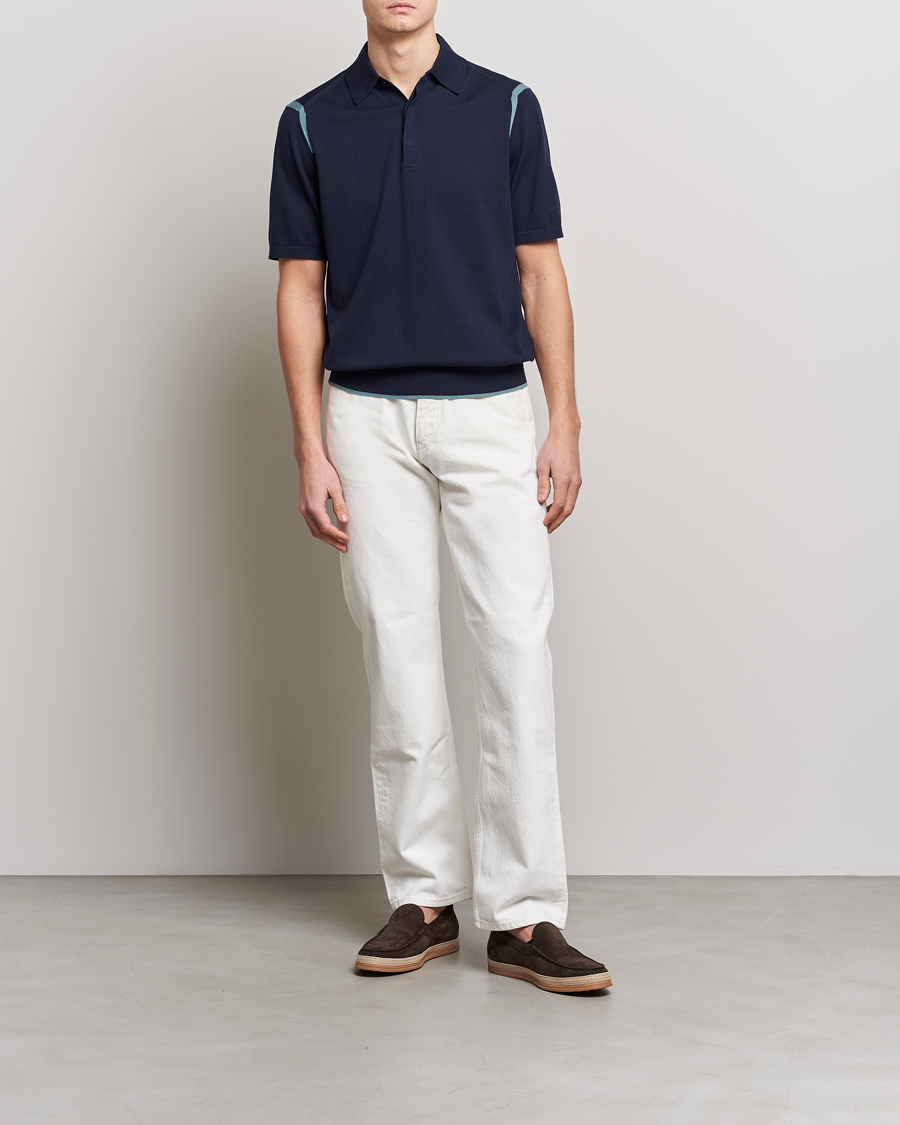 Herre | Polotrøjer | Paul Smith | Organic Cotton Polo Dark Navy