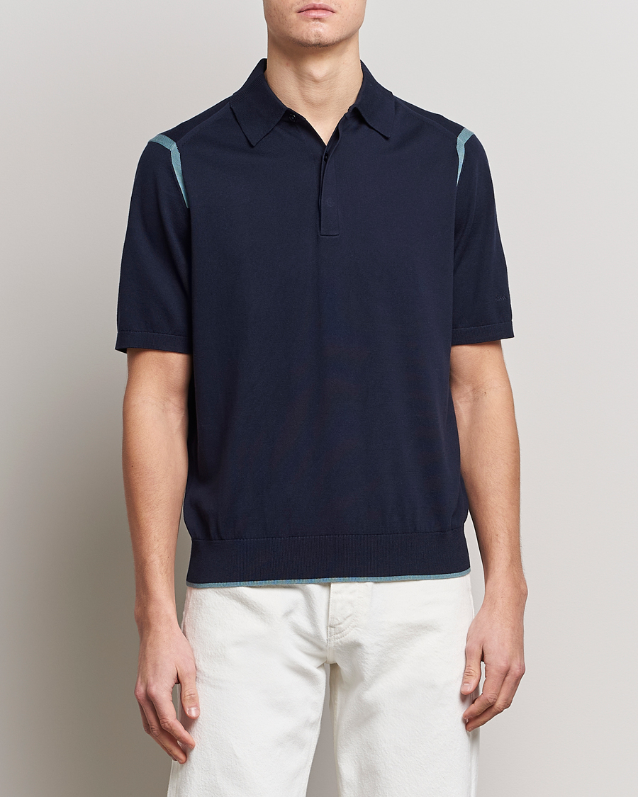 Herre | Polotrøjer | Paul Smith | Organic Cotton Polo Dark Navy