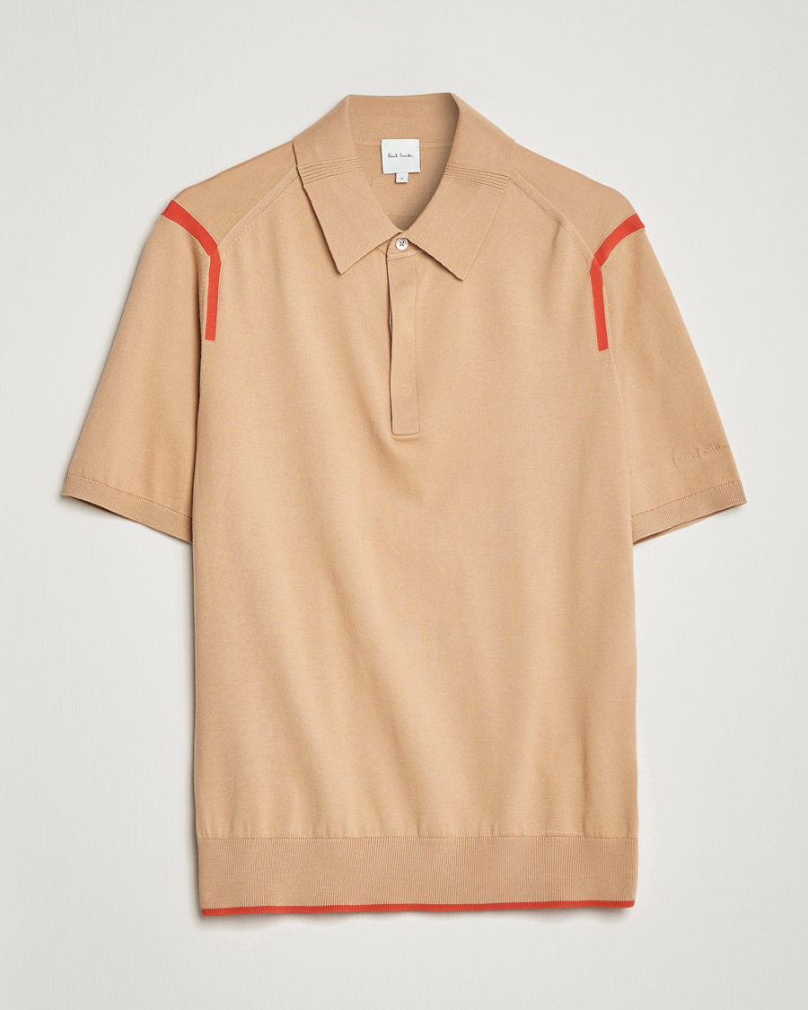 Herre | Polotrøjer | Paul Smith | Organic Cotton Polo Light Beige