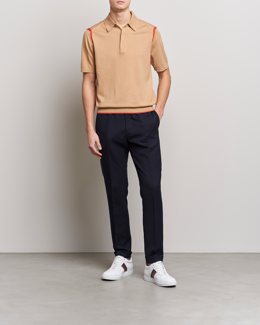 Herre | Polotrøjer | Paul Smith | Organic Cotton Polo Light Beige