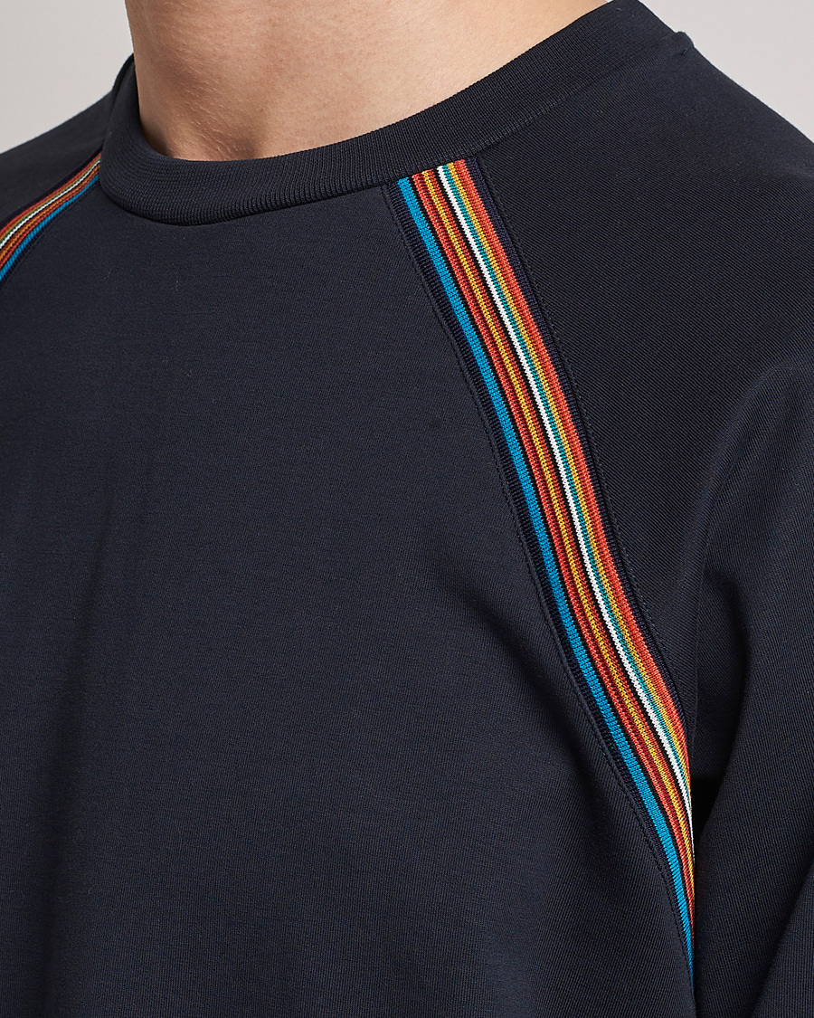 Herre | Trøjer | Paul Smith | Raglan Cotton Sweatshirt Dark Navy