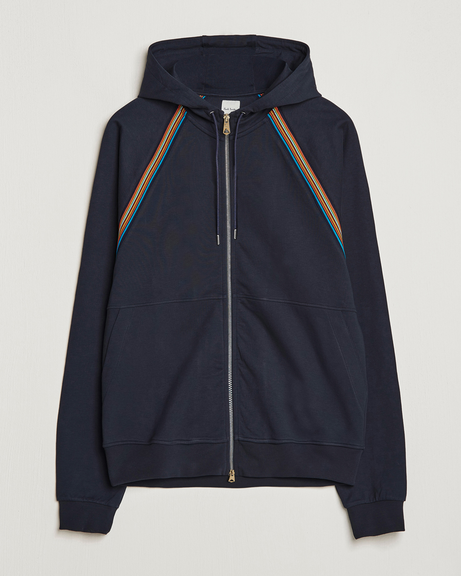 Herre | Trøjer | Paul Smith | Hooded Cotton Sweatshirt Dark Navy