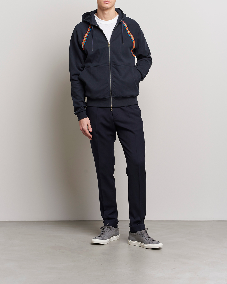 Herre | Trøjer | Paul Smith | Hooded Cotton Sweatshirt Dark Navy