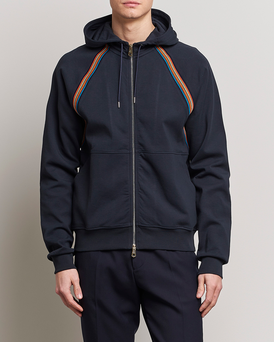 Herre | Trøjer | Paul Smith | Hooded Cotton Sweatshirt Dark Navy