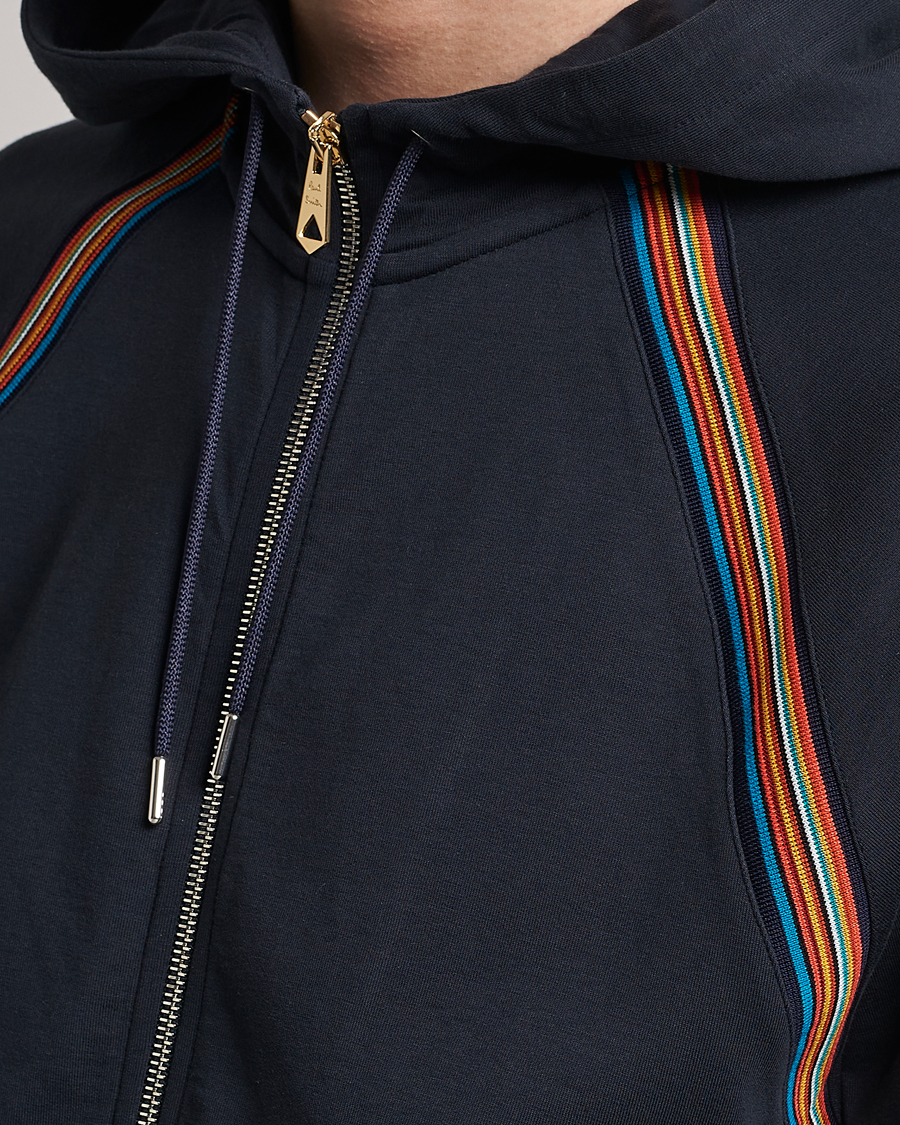Herre | Trøjer | Paul Smith | Hooded Cotton Sweatshirt Dark Navy