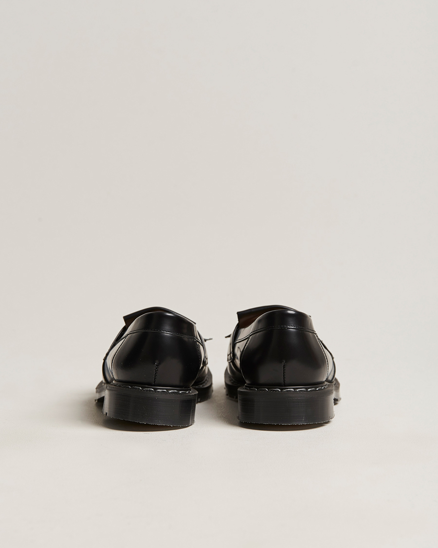 Herre | Solovair Tassel Loafer Black Shine | Solovair | Tassel Loafer Black Shine