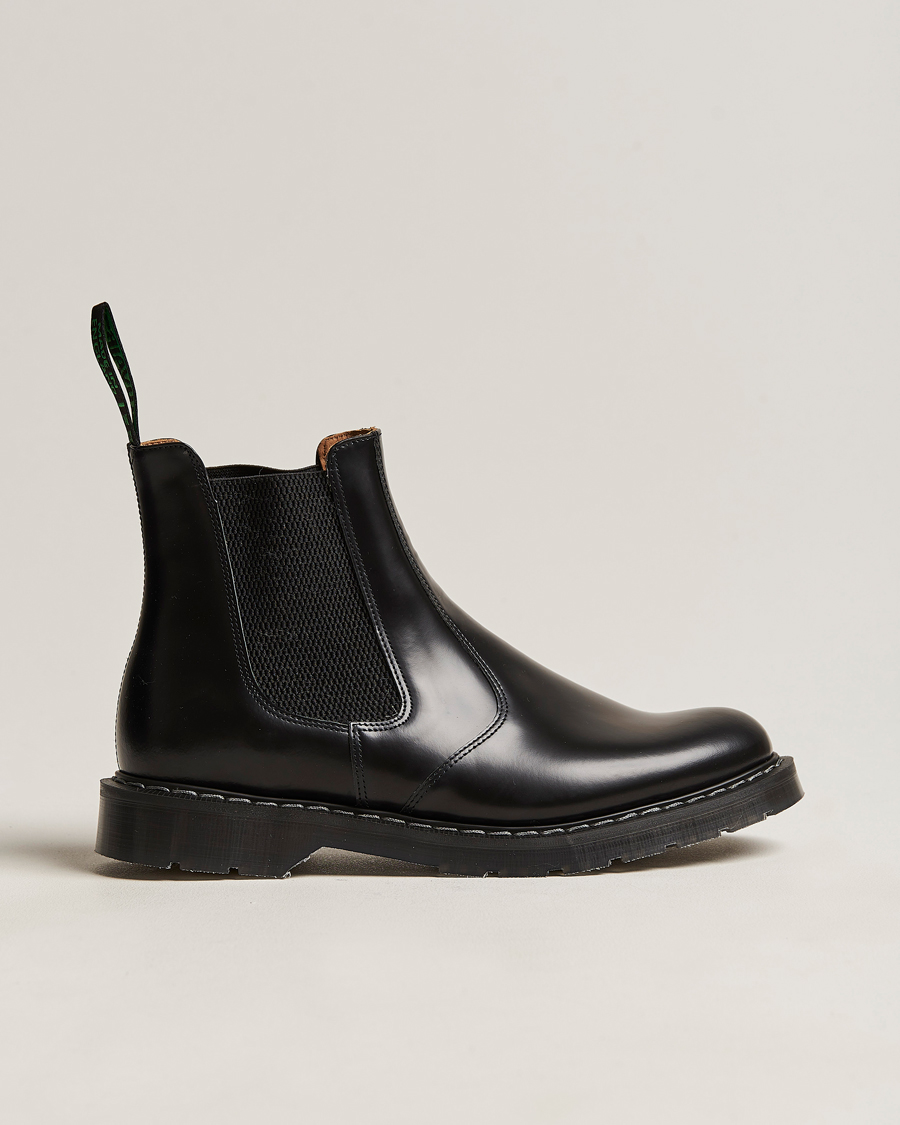Herre | Støvler | Solovair | Dealer Boot Black Shine