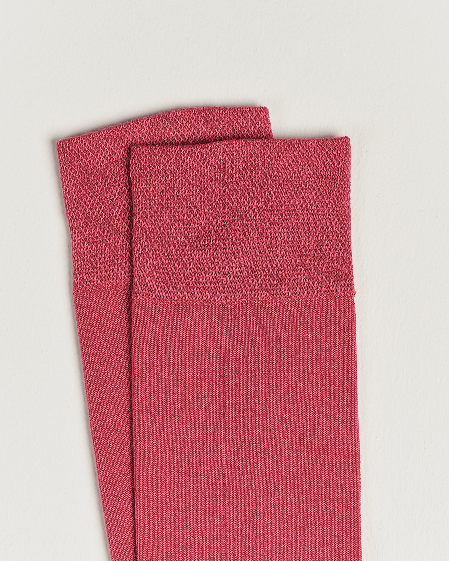 Herre | Undertøj | Falke | Sensitive New York Lyocell Socks Hot Coral