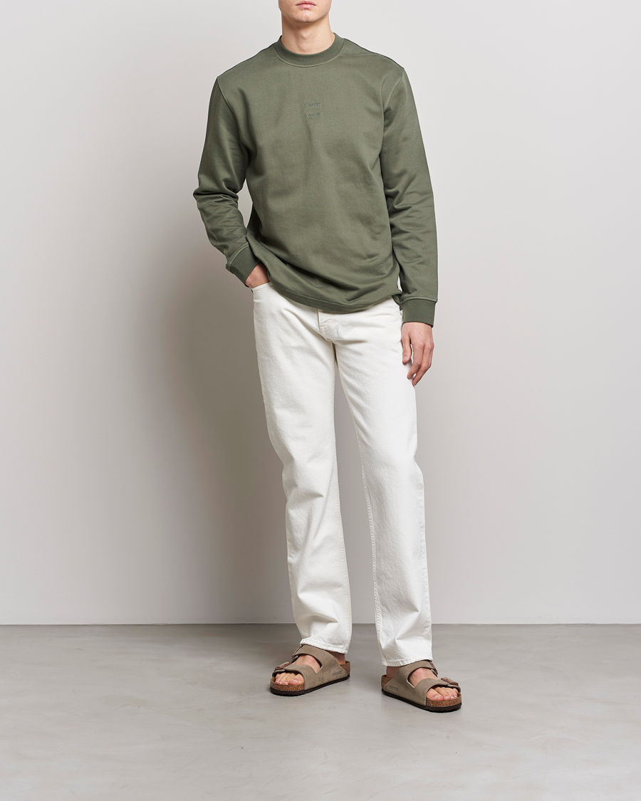 Herre | T-Shirts | Samsøe Samsøe | Samsøe & Samsøe Samer Long Sleeve T-Shirt Beetle