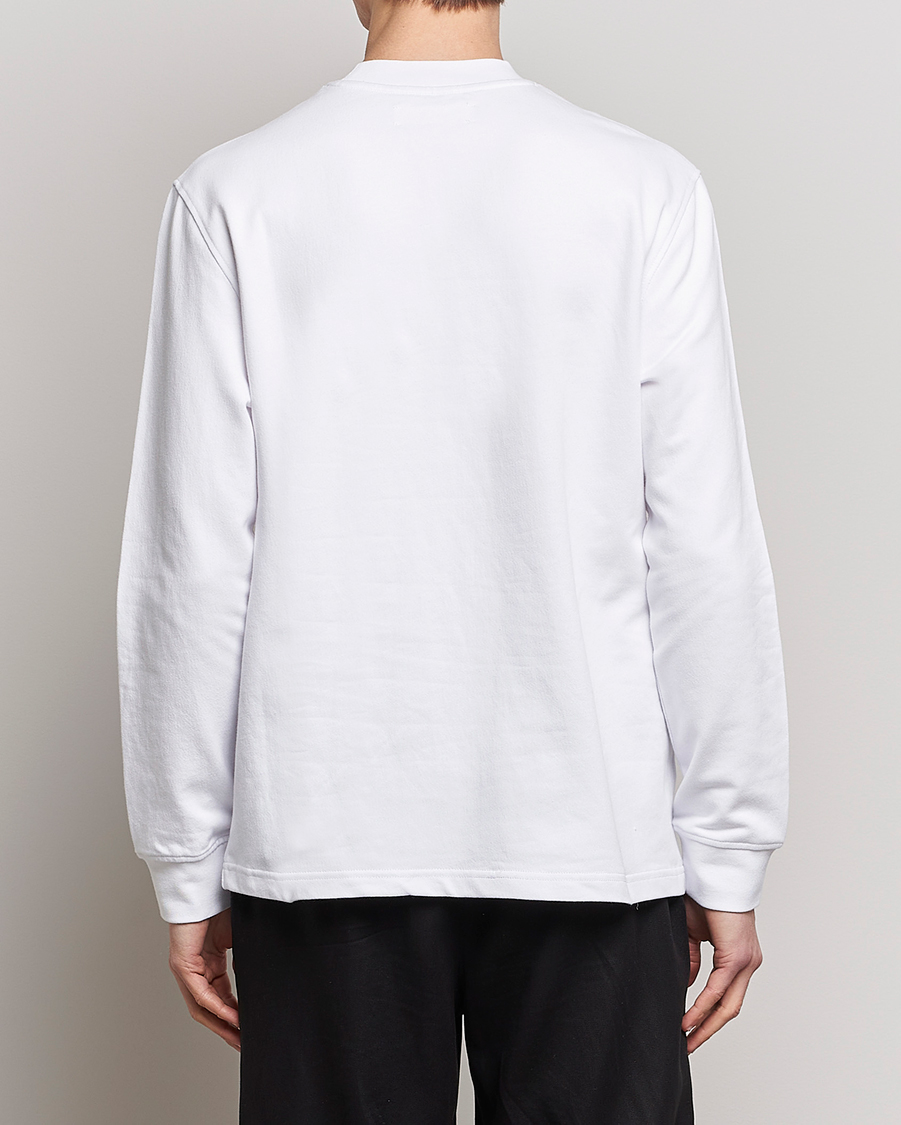 Herre | T-Shirts | Samsøe Samsøe | Samsøe & Samsøe Samer Long Sleeve T-Shirt White