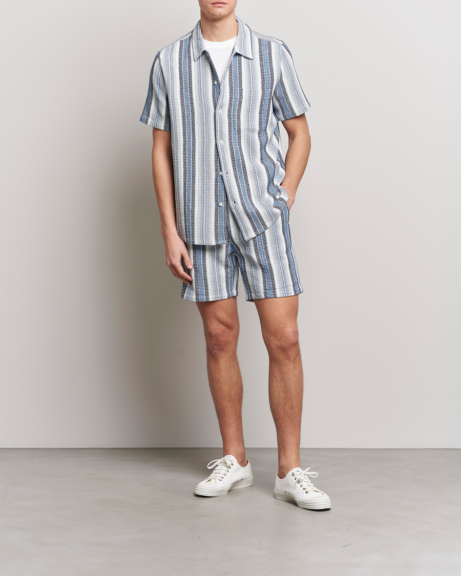 Herre | Shorts | Samsøe Samsøe | Samsøe & Samsøe Jabari Shorts Blue Stripe
