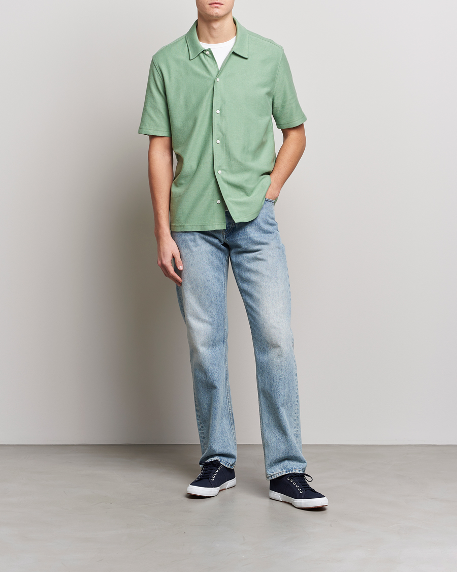 Herre | Skjorter | Samsøe Samsøe | Samsøe & Samsøe Kvistbro Organic Cotton Shirt Basil