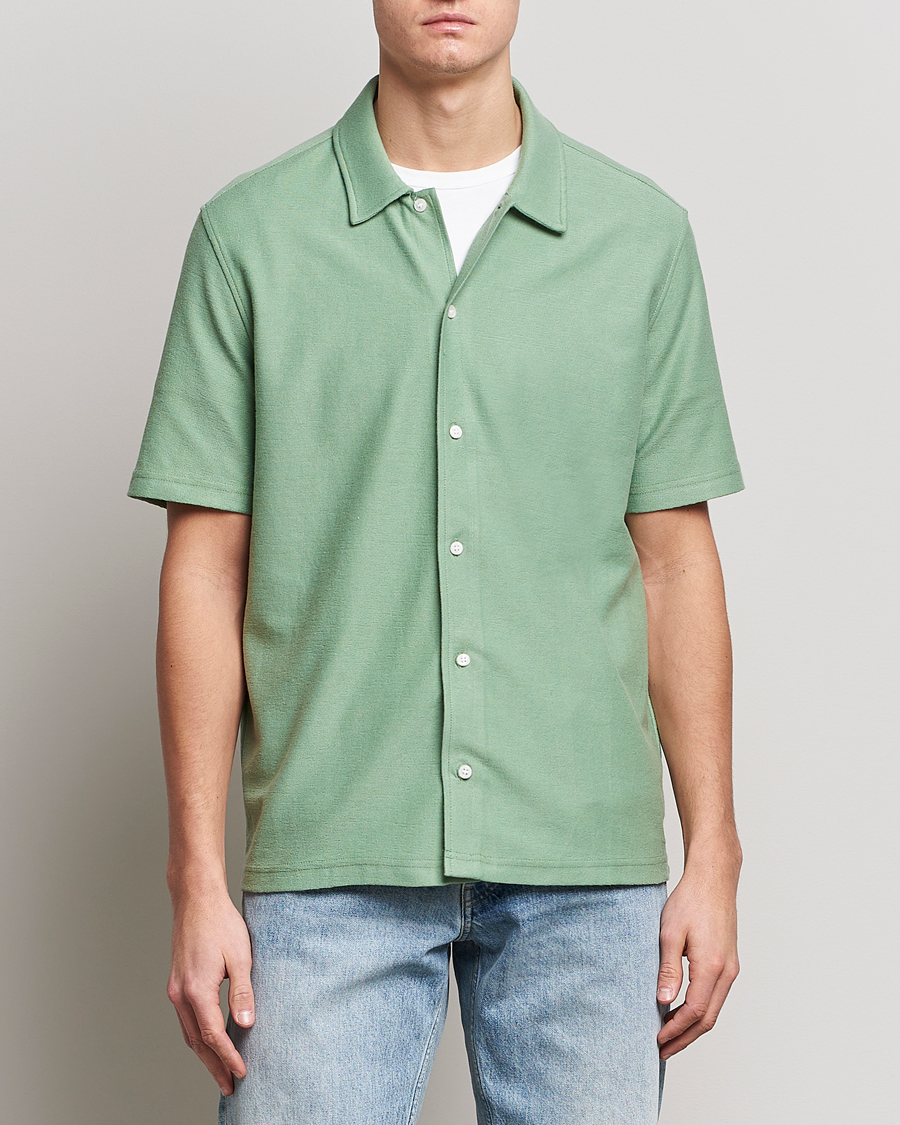 Herre | Skjorter | Samsøe Samsøe | Samsøe & Samsøe Kvistbro Organic Cotton Shirt Basil