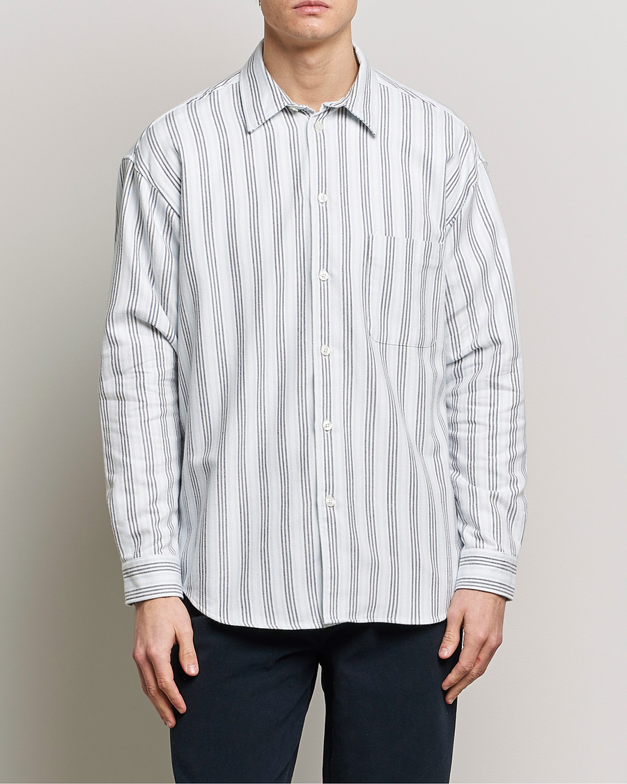 Herre | Skjorter | Samsøe Samsøe | Samsøe & Samsøe Luan Cotton Shirt Salute Stripe