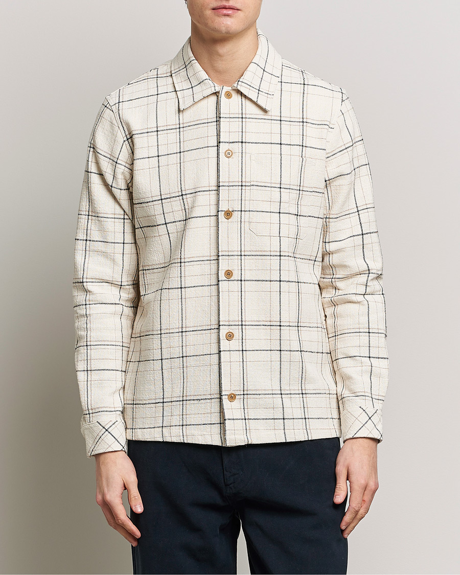 Herre | Shirt Jackets | Samsøe & Samsøe | Taka Overshirt Oatmeal