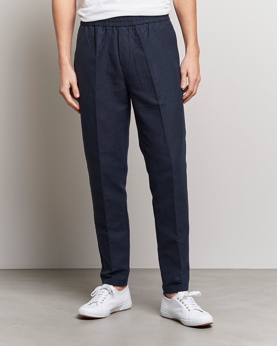 Herre | The linen lifestyle | Samsøe & Samsøe | Smithy Linen Cotton Trousers Salute