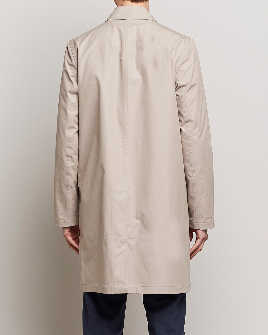 Herre | Jakker | Private White V.C. | Unlined Cotton Ventile Mac Coat 3.0 Plaza Taupe