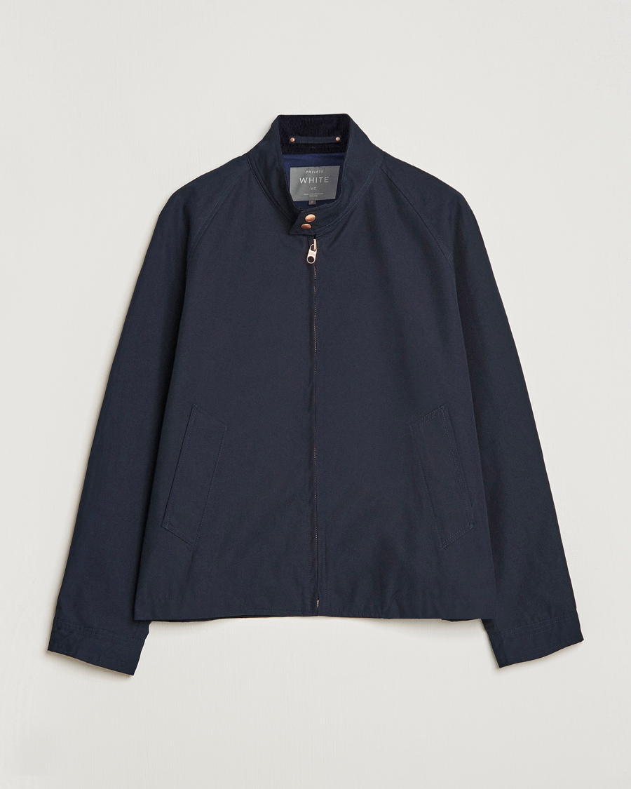 Herre | Jakker | Private White V.C. | Ventile Harrington Jacket 3.0 Midnight