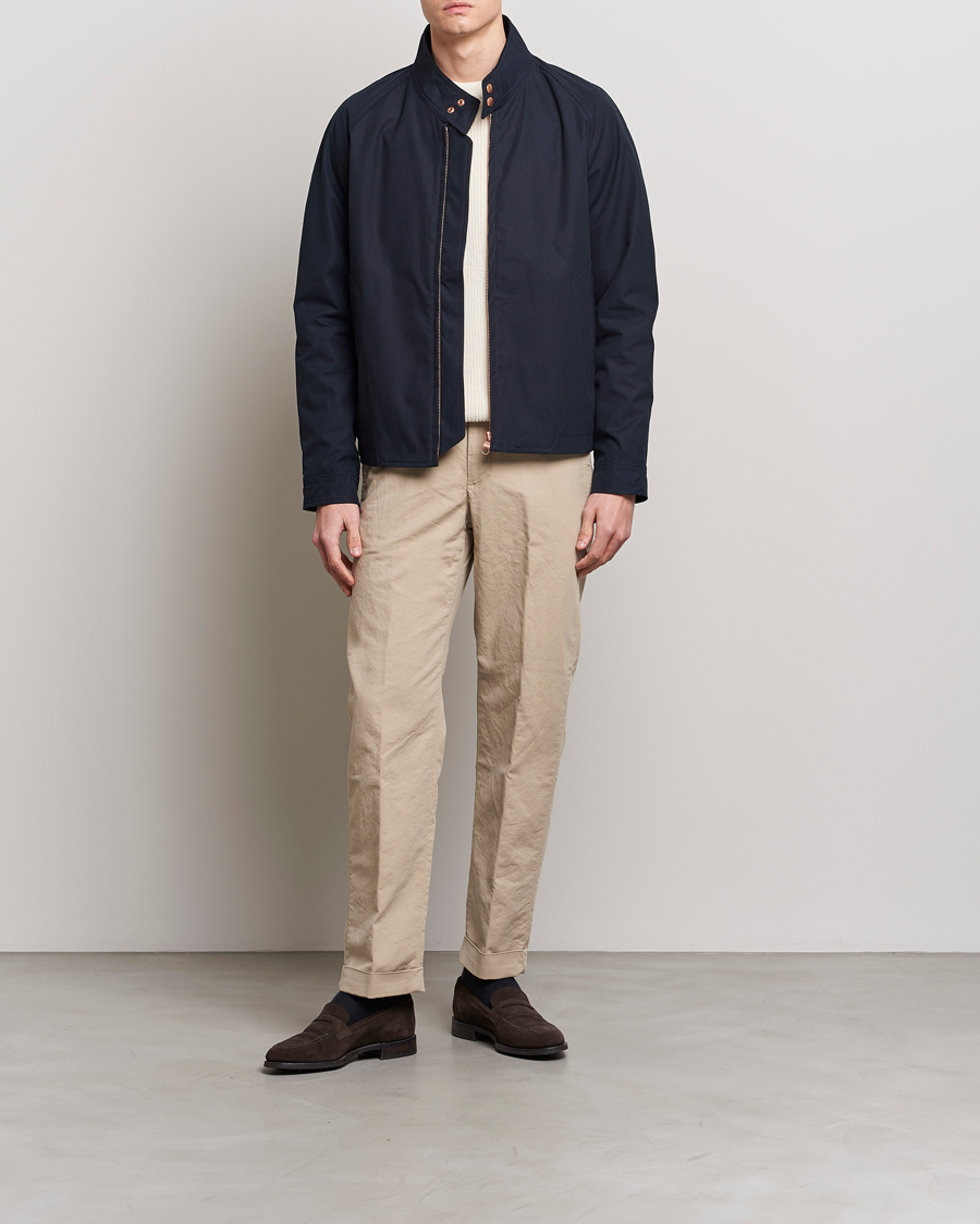 Herre | Jakker | Private White V.C. | Ventile Harrington Jacket 3.0 Midnight