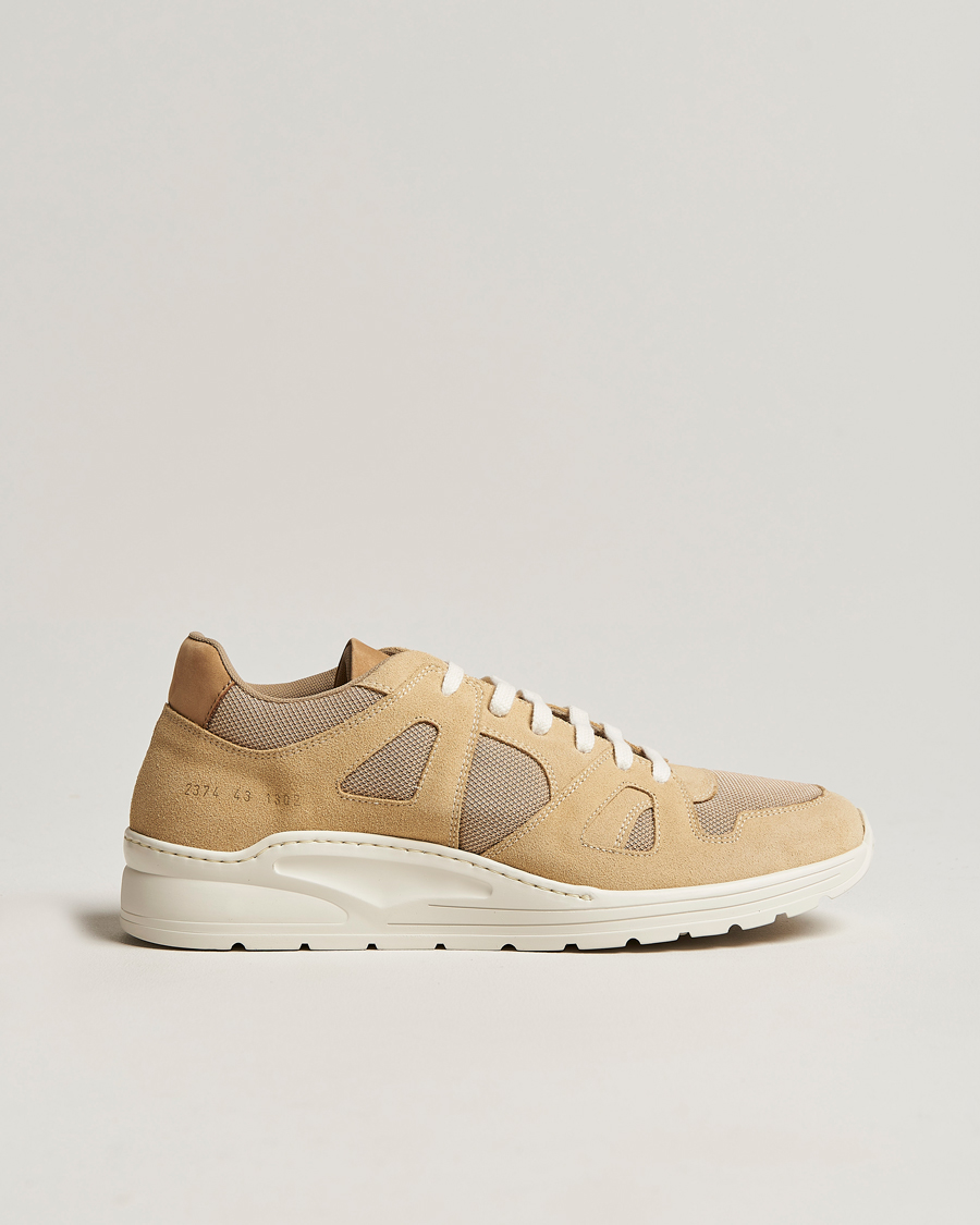 Herre | Common Projects Cross Trainer Sneaker Tan | Common Projects | Cross Trainer Sneaker Tan